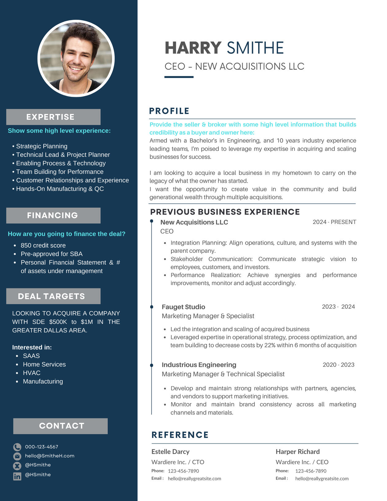 Buyers Acquisition Resume